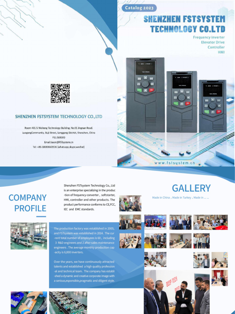 FST Product Range V2.1 | PDF | Electric Motor | Power Inverter