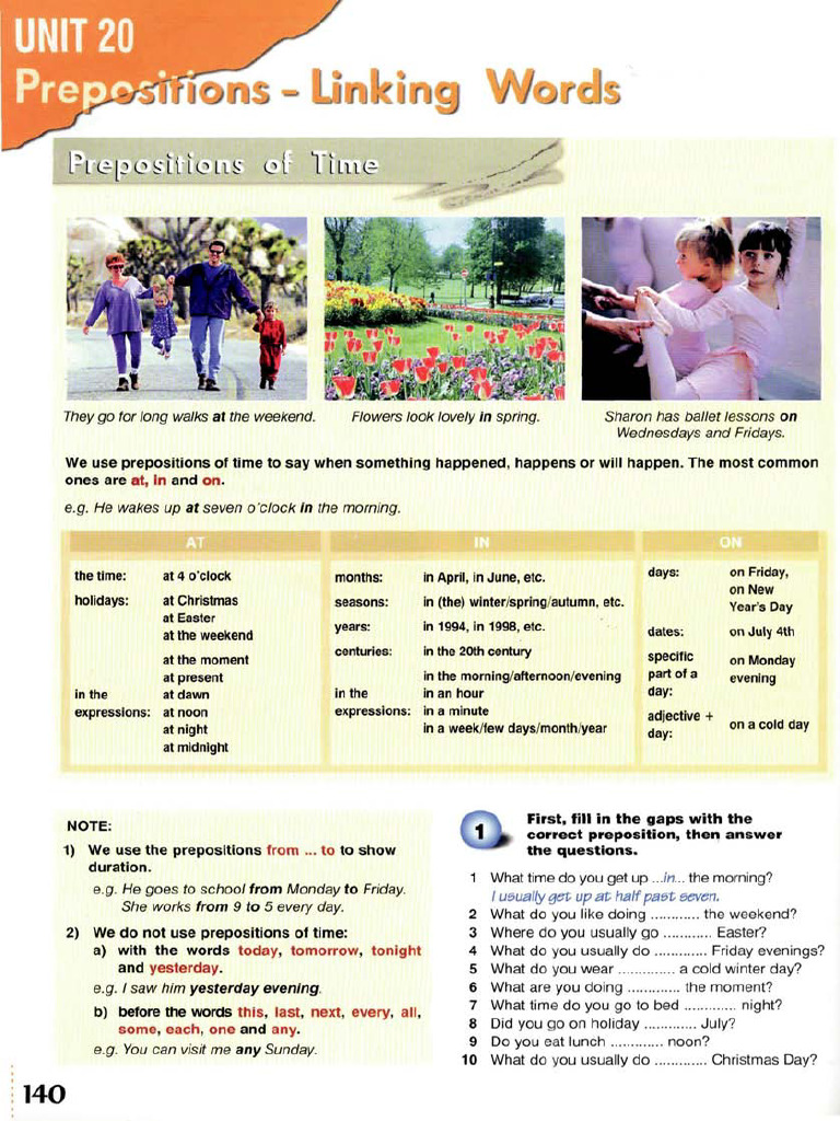 Prepositions | PDF