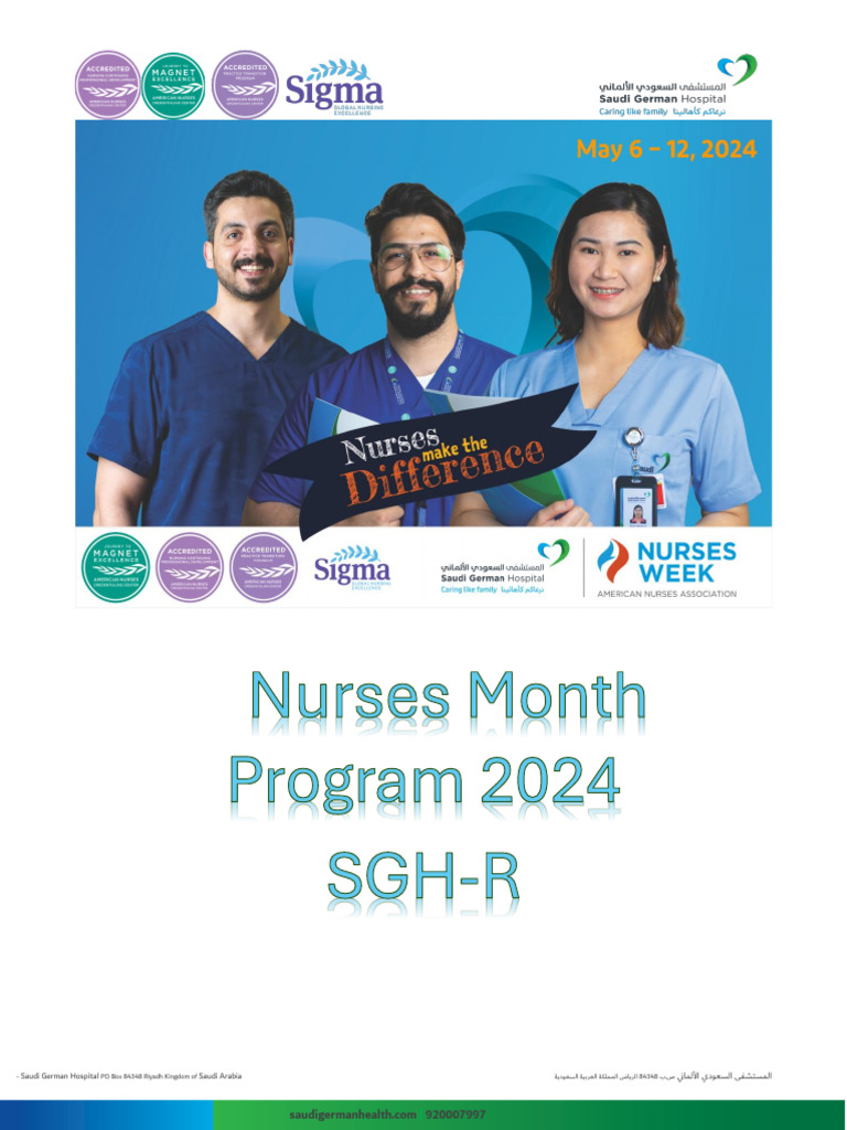 Nurses Week Program | PDF | Sports
