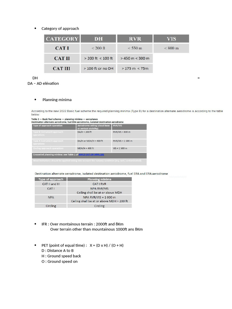 Flight Planning and Monitoring | PDF