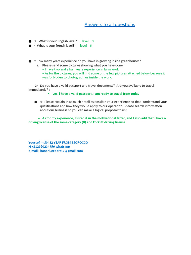 Candidate Profile: Skills & Experience | PDF
