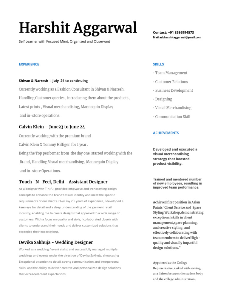 Harshit Agarwal FC | PDF | Brand | Cognition
