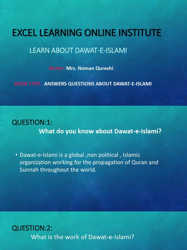 Excel learning online institute new pdf abrahamic religions