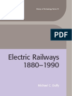 Electric Railways 1880-1990