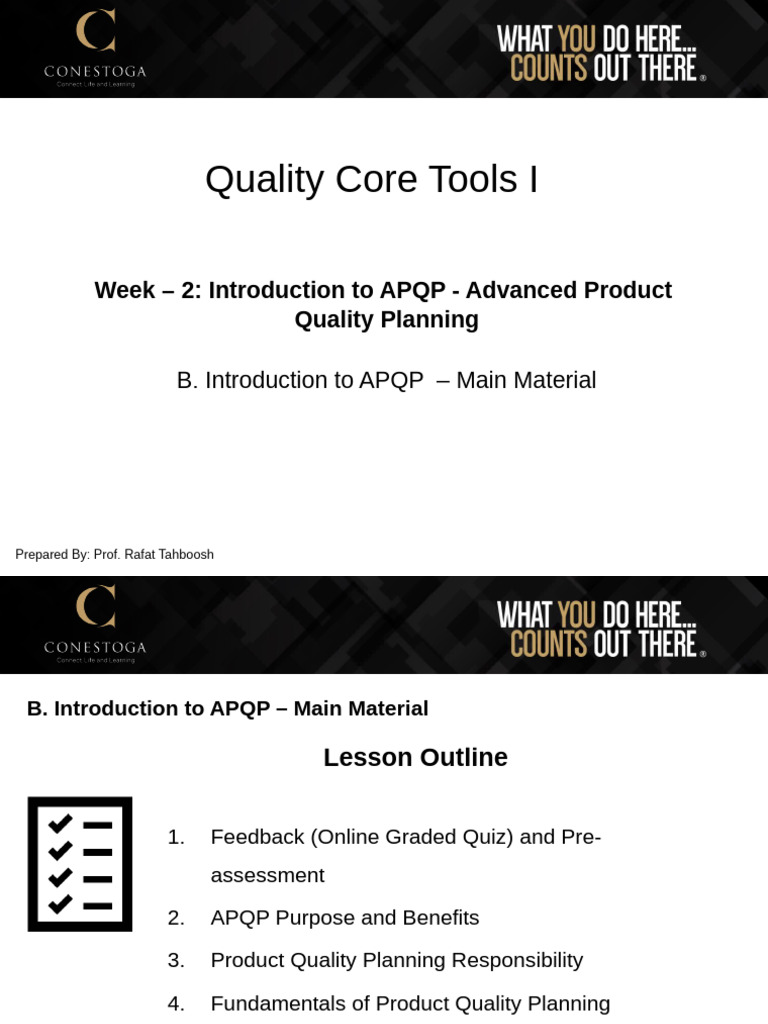 Agile APQP Training Overview | PDF | Quality (Business) | Project ...