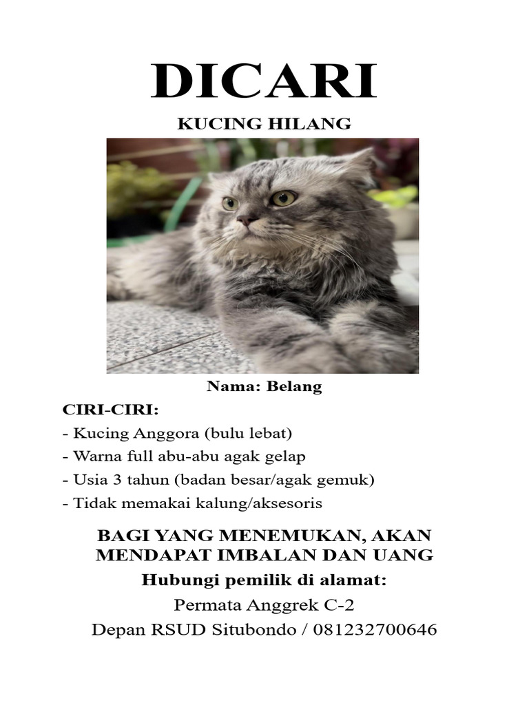 Print Kucing Pdf