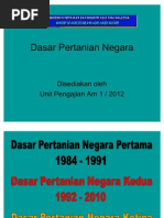 Dasar Pertanian Negara