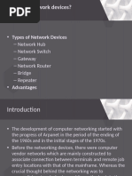 Types of Node Devices in Networks | PDF