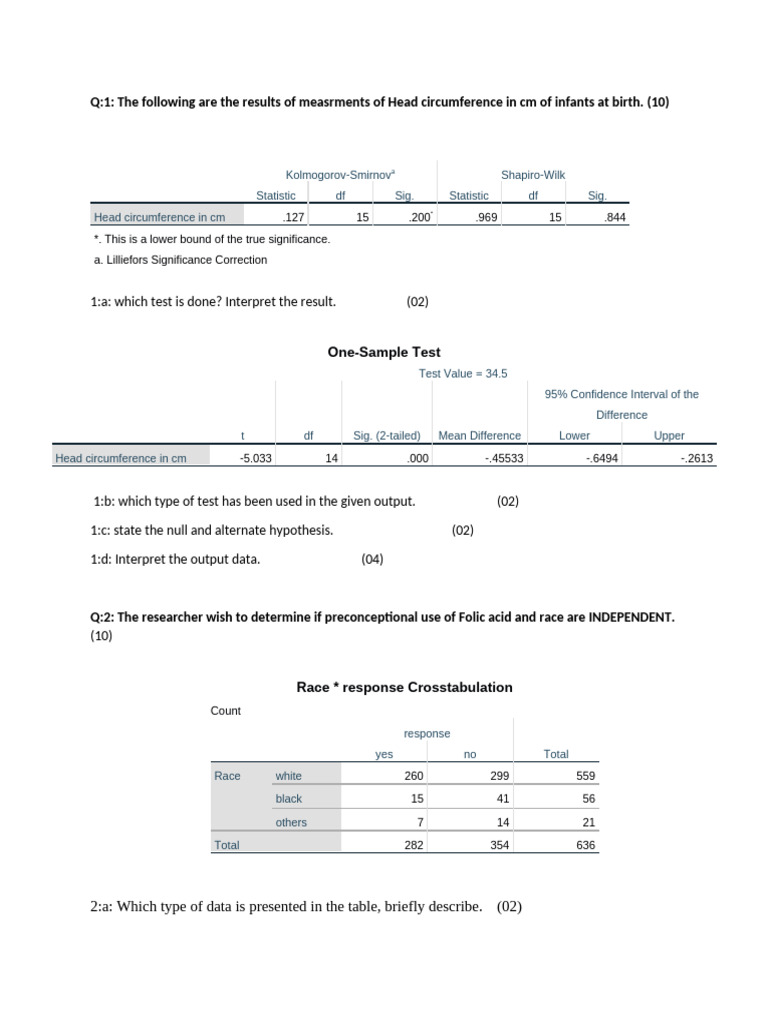 Paper 1 final | PDF | Scientific Method | Tests