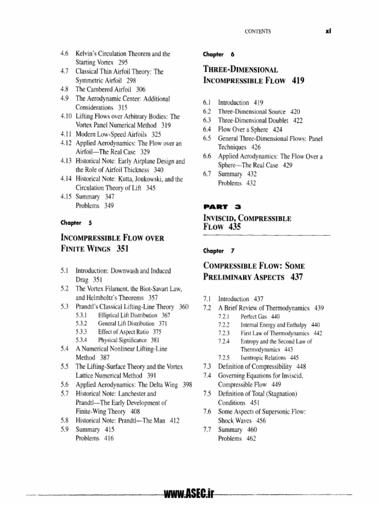 Aerodynamics: Airfoil and Flow Theory | PDF | Compressible Flow | Fluid ...