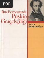 Ataol_Behramoğlu_Rus_Edebiyatında_Puşkin_Gerçekçiliği_İş_Bankası | PDF