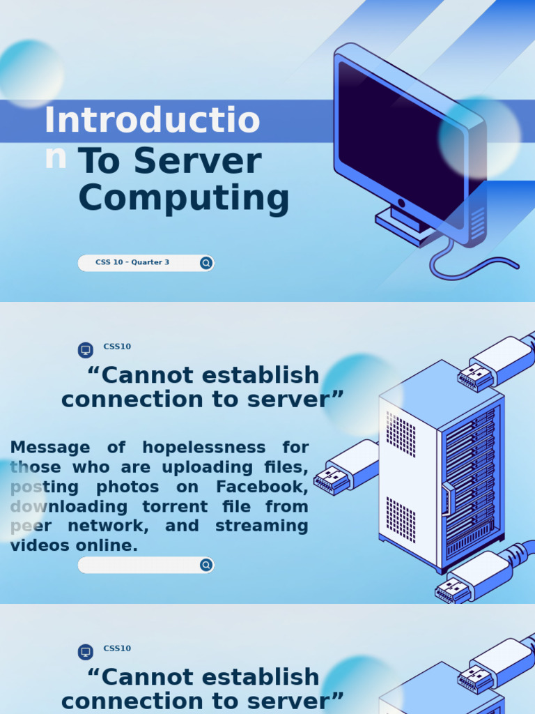 Understanding Server Computing Basics | PDF | Networking | Internet & Web