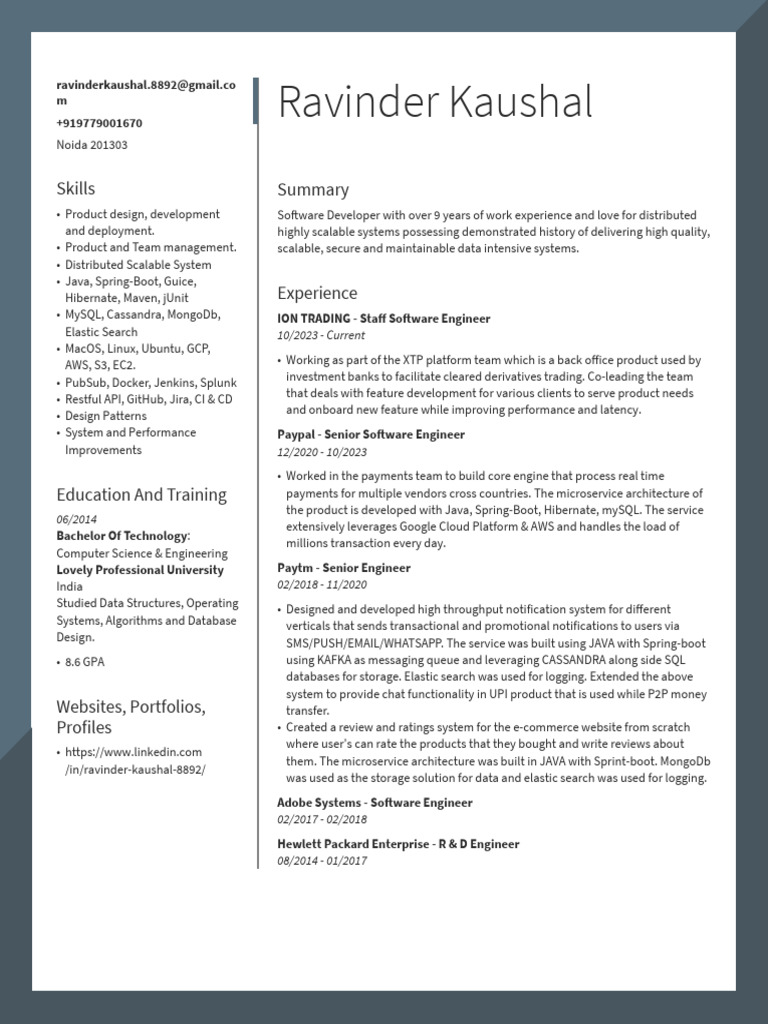 Scalable Data Architecture in Java | PDF | Scalability | Cloud Computing