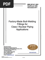 MSS SP-80 Standard Practice Overview | PDF | Valve