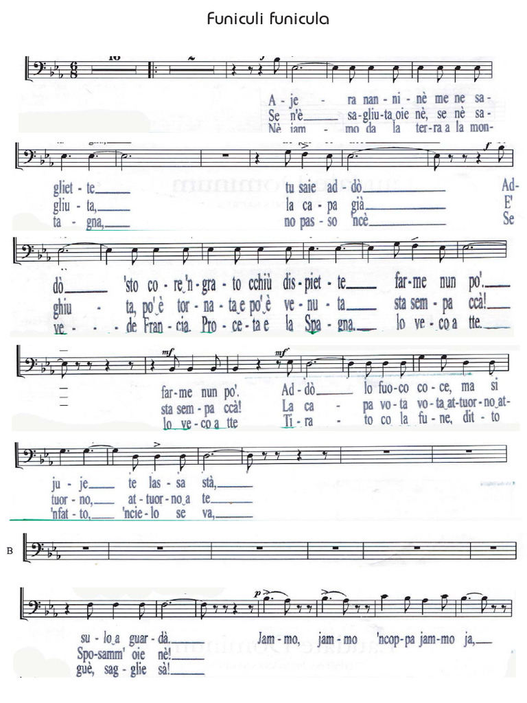 Funiculi | PDF