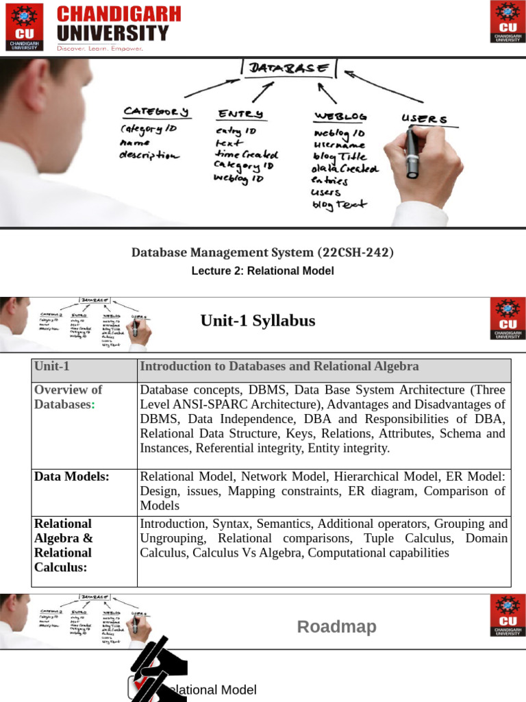 Lecture 1.2 | PDF | Relational Model | Relational Database