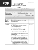 Grade 9 Technology Lesson Plans | PDF