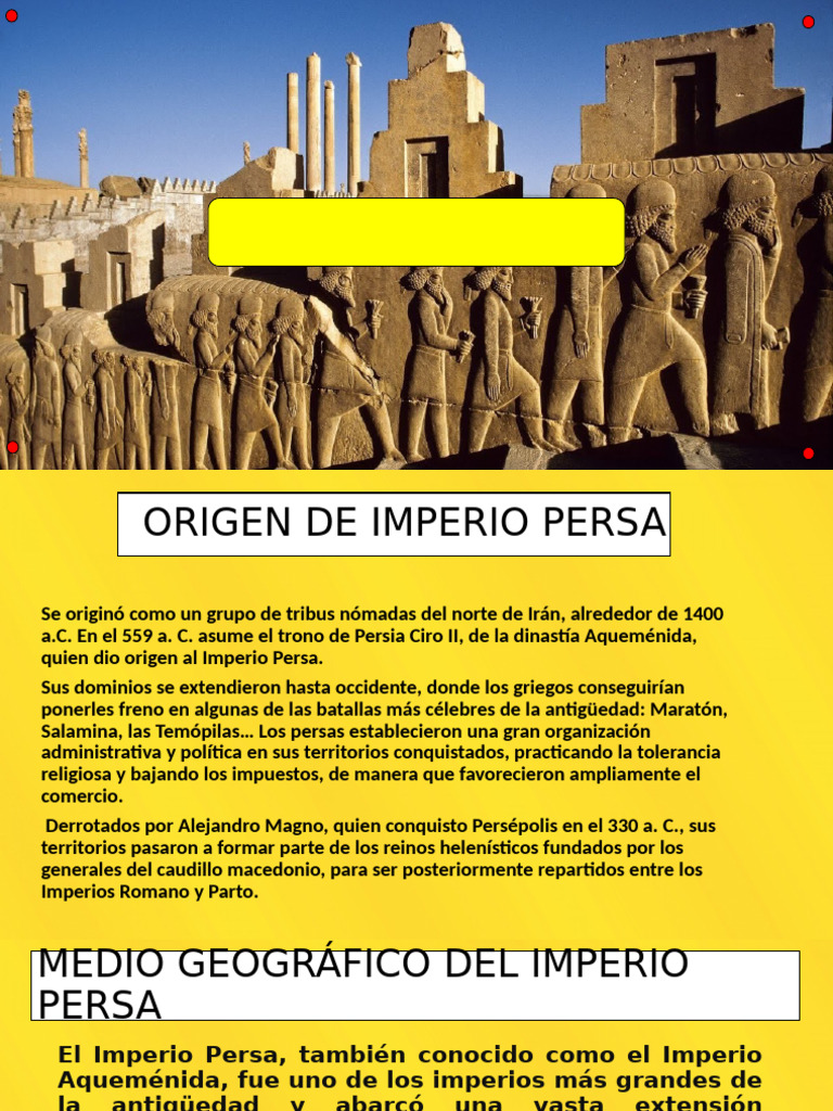 El Imperio Persa | PDF | Imperio aqueménida | Zoroastrismo