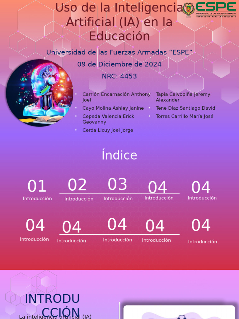 IA en Educación: Innovaciones y Retos | PDF | Inteligencia artificial ...