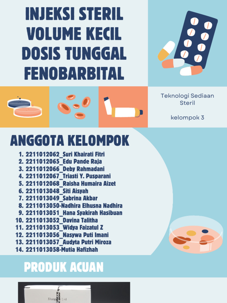 Injeksi Fenobarbital | PDF