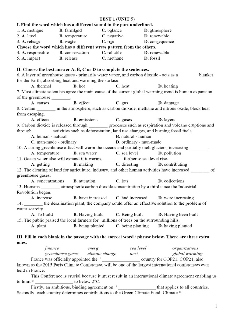 Unit 5 Test 1 Pdf