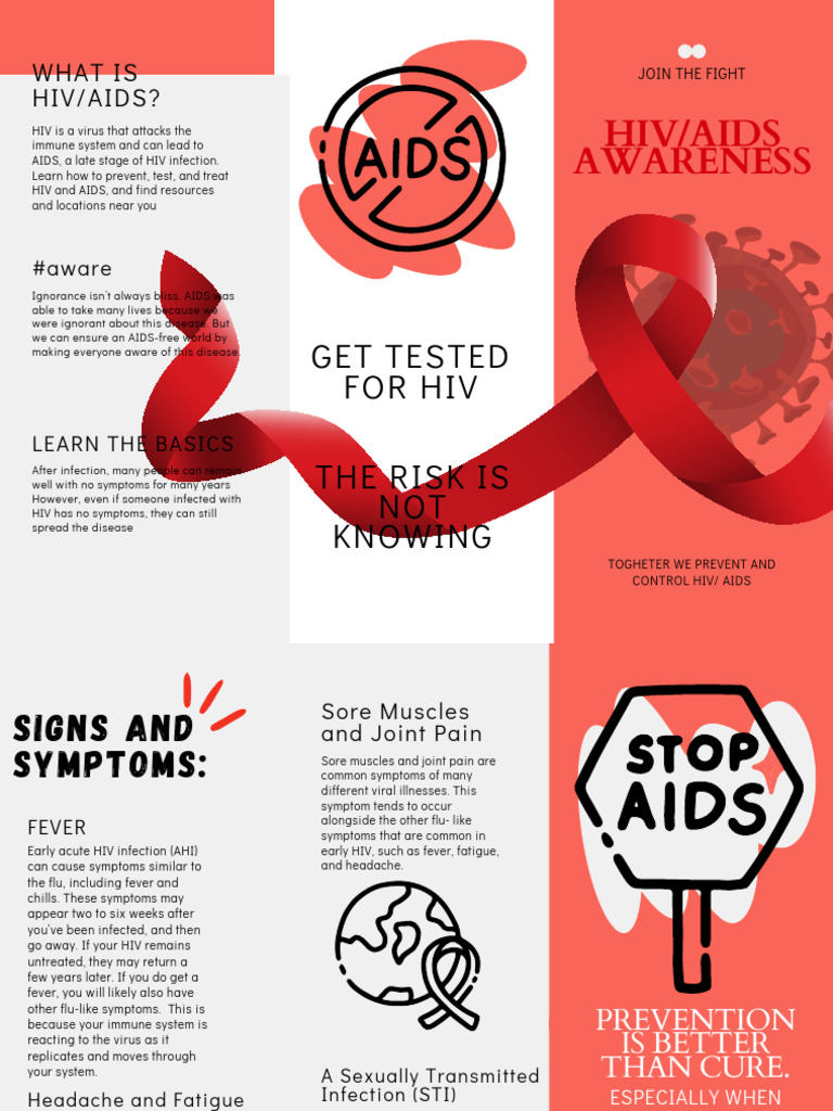 Awareness Brochure in Blue Green White Minimal Illustration Style | PDF ...