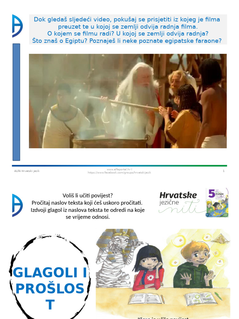 14 - Glagoli I Prošlost | PDF