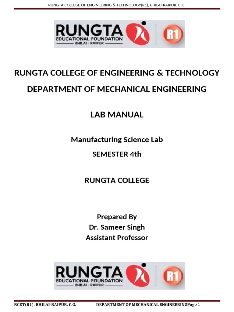 Sample Lab Manual Pdf Clay Silicon Dioxide