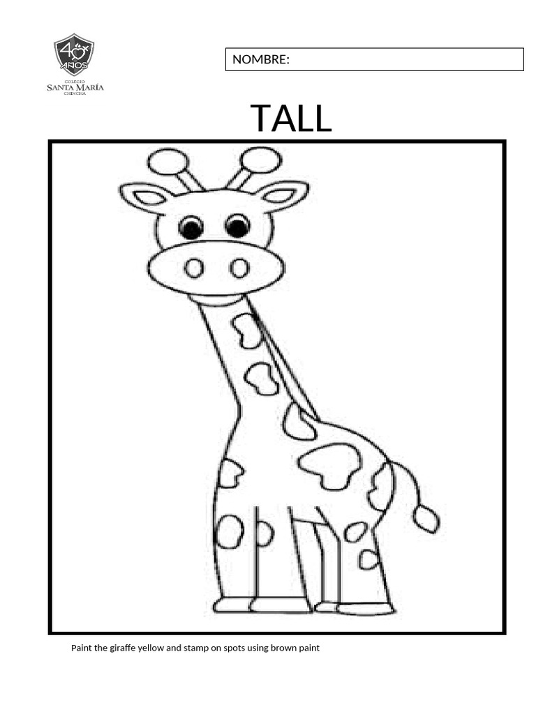 Tall Giraffe | PDF