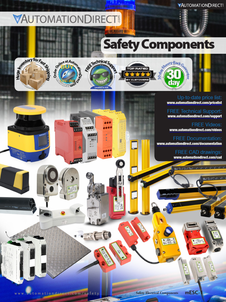 SA-Electrical-Safety-Components-Overview | PDF | Switch | Relay