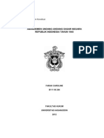 Download Amandemen UUD 1945 by Cristiano Rinaldy SN81571887 doc pdf