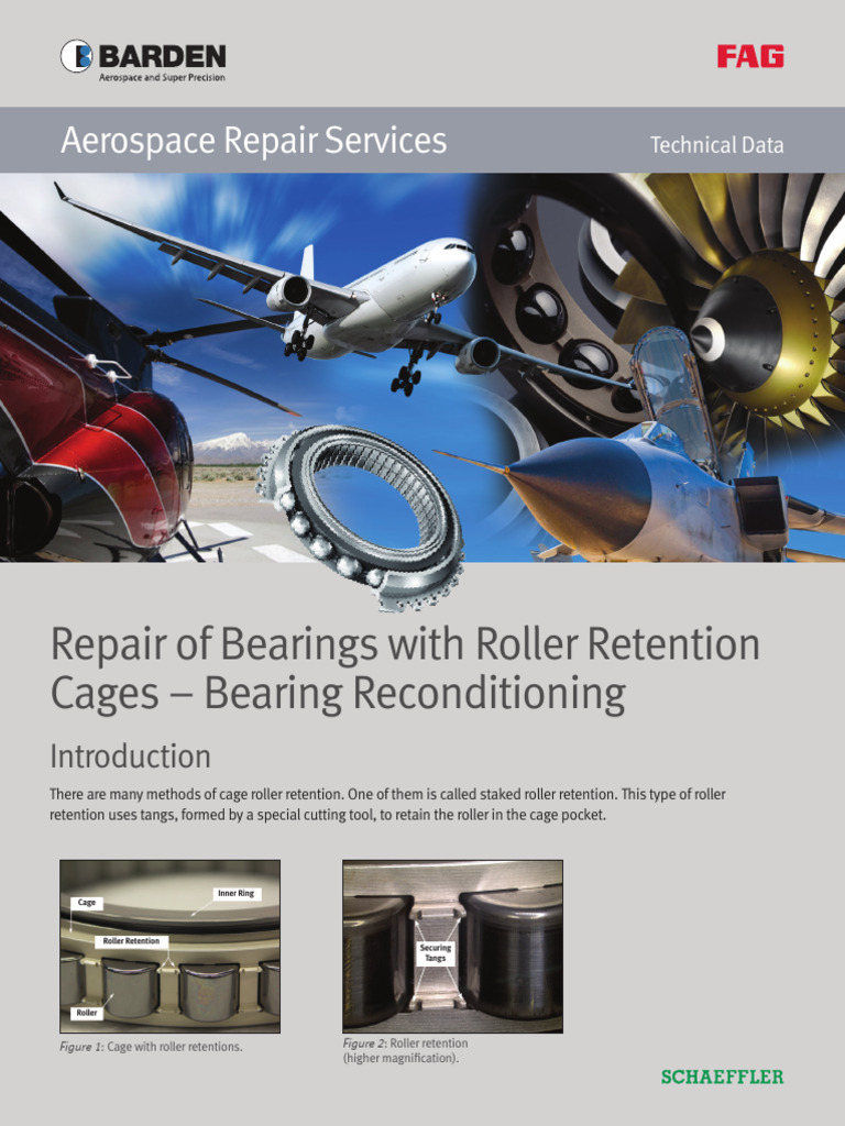 Aerospace Bearing Repair Techniques | PDF | Mechanical Engineering