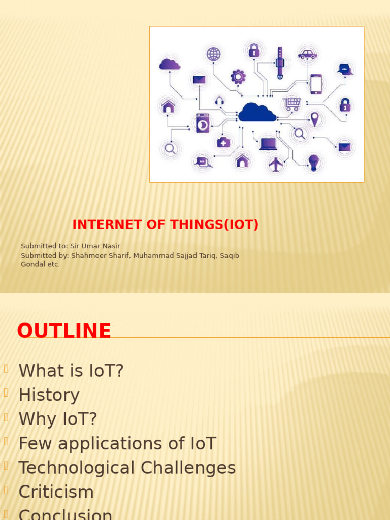 Understanding the Internet of Things (IoT) | PDF | Internet Of Things ...