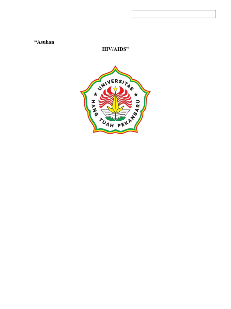 Kelompok 7 - Askep Komunitas Dengan Penyakit Menular HIV AIDS | PDF