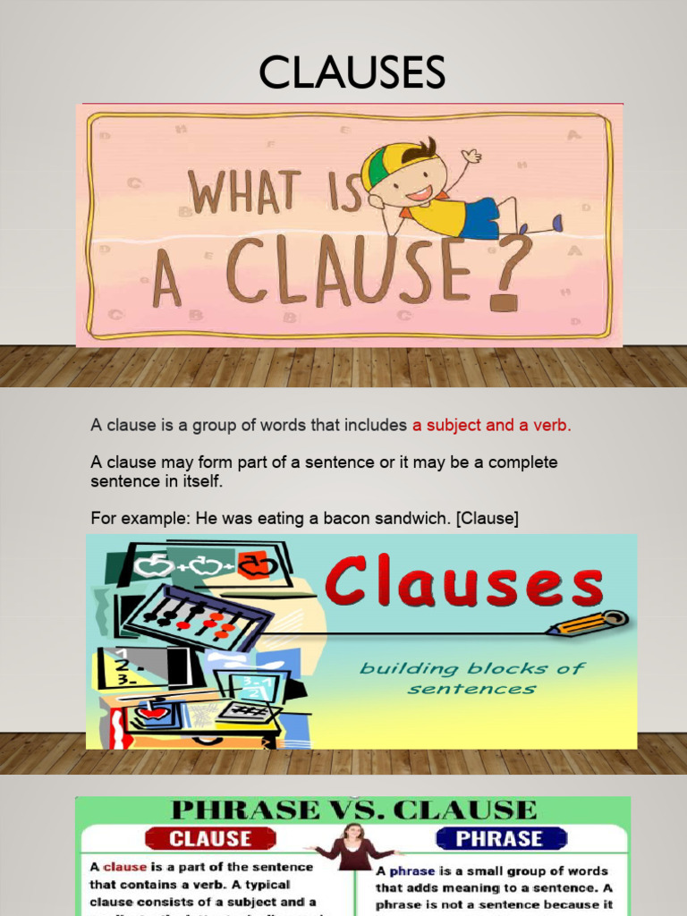 English clauses2 | PDF