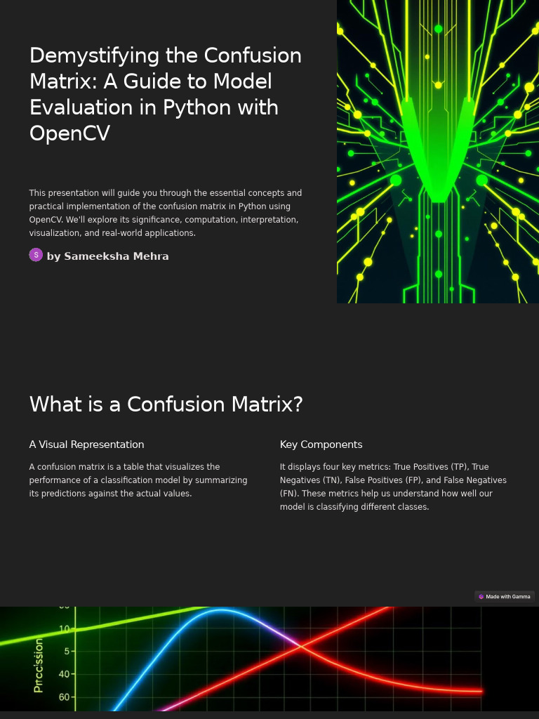 Confusion Matrix Guide in Python | PDF | Statistical Classification ...