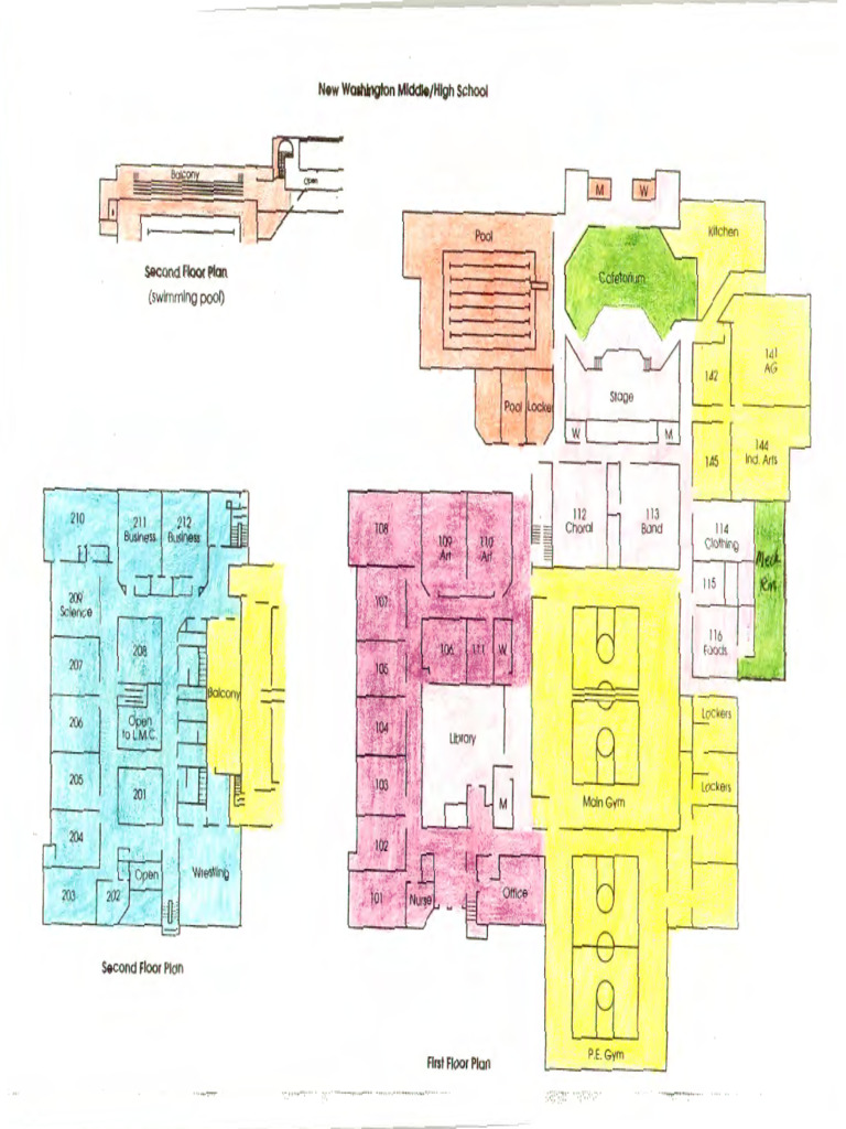 Second Floor Plan for New School | PDF