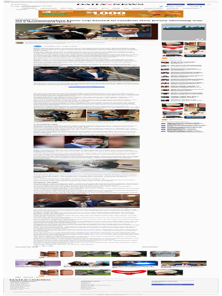 NYPD Officer's Downward Spiral and Shooting | PDF