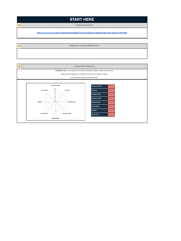 Goal Accelerator Planner Guide | PDF | Goal | Psychology