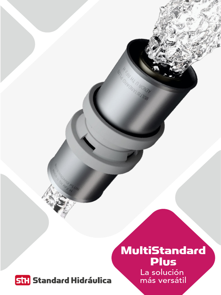 Triptico Multistandard Plus 2020 | PDF | Tubería (transporte de fluidos ...