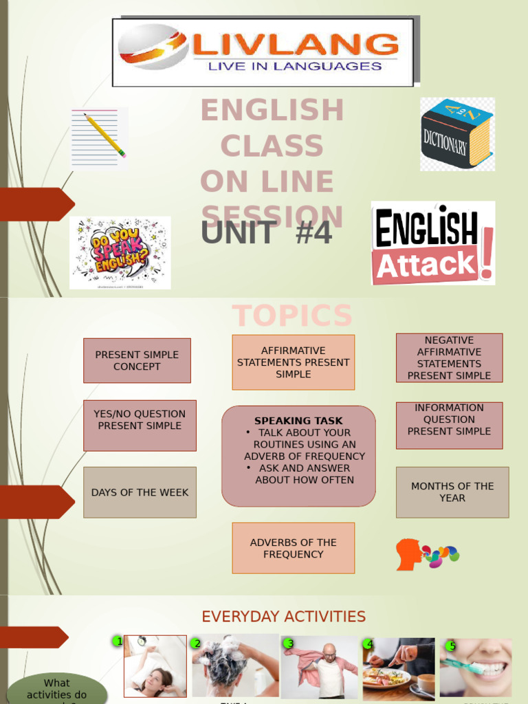 SIMPLE PRESENT PRESENTATION | PDF | Subject (Grammar) | English Language