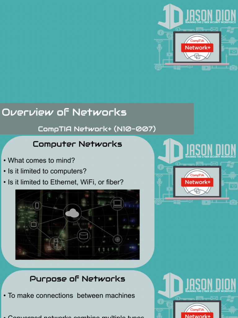 CompTIA Network+ Overview and Components | PDF | Computer Network ...
