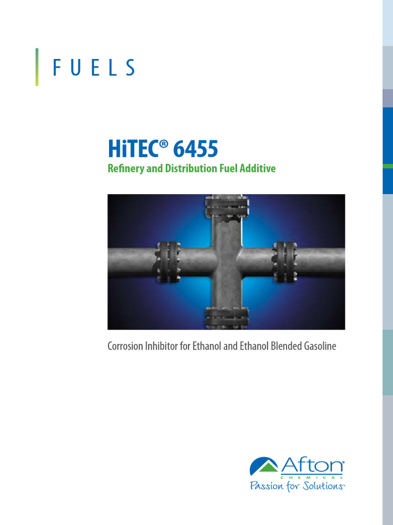 Hi TEC6455 Refineryand Distribution Fuel Additive | PDF | Gasoline ...