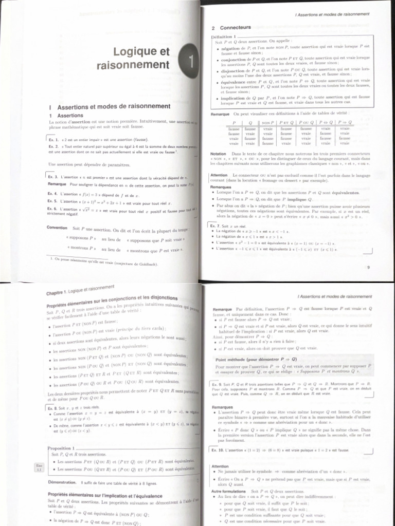 Logique Et Raisonnement | PDF