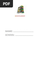 Grade 6 Dec Holiday Booklet | PDF | Area | Language Education