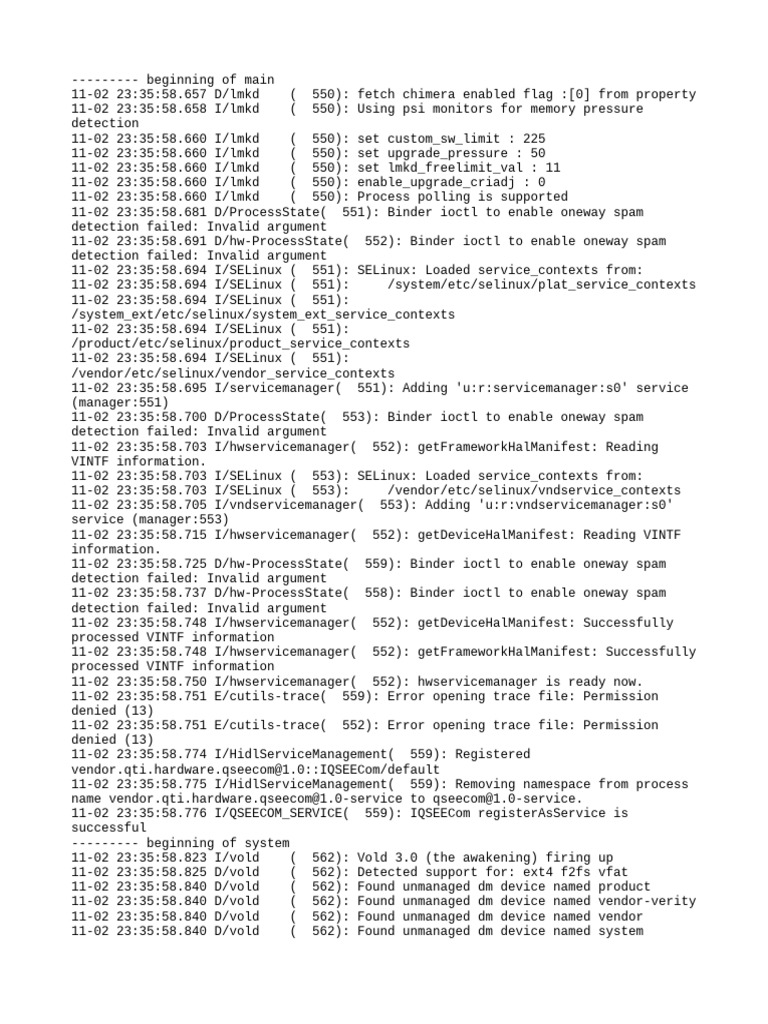 Logcat Prev CSC Log | PDF | Operating System Technology | Computing