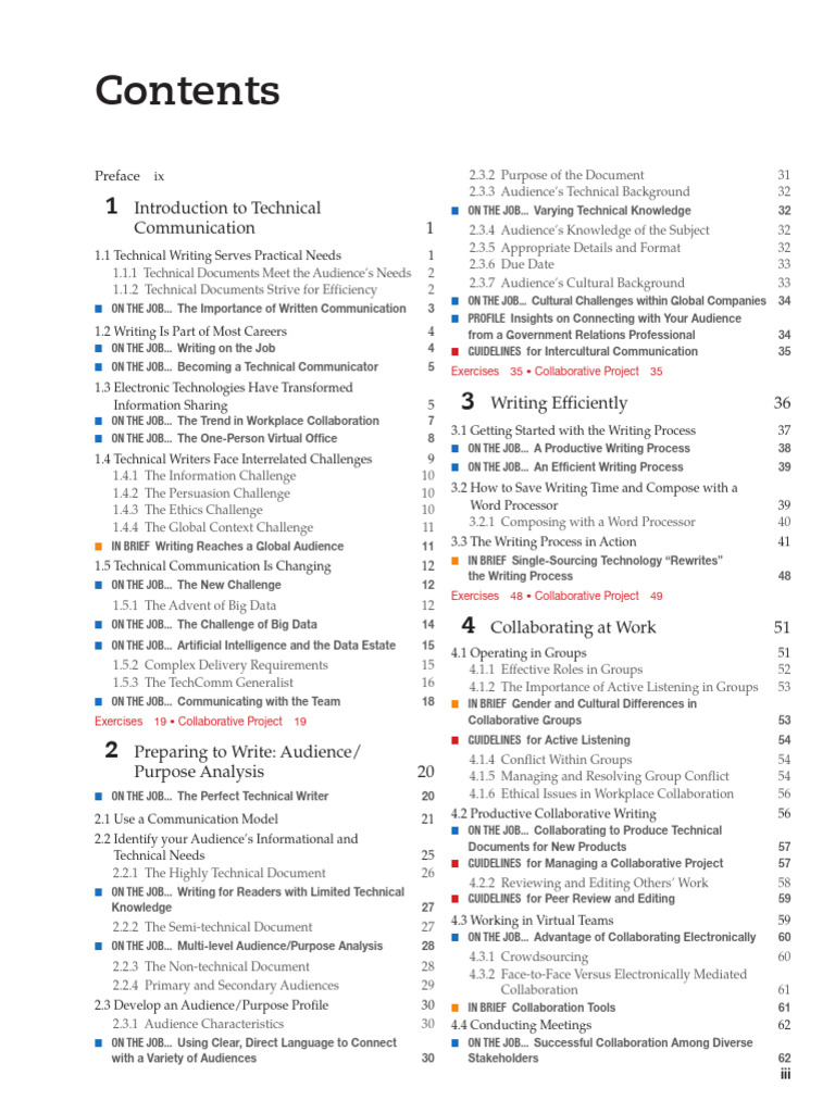 Technical Communication Essentials Guide | PDF | Résumé | Usability