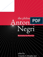 The Philosophy of Antonio Negri
