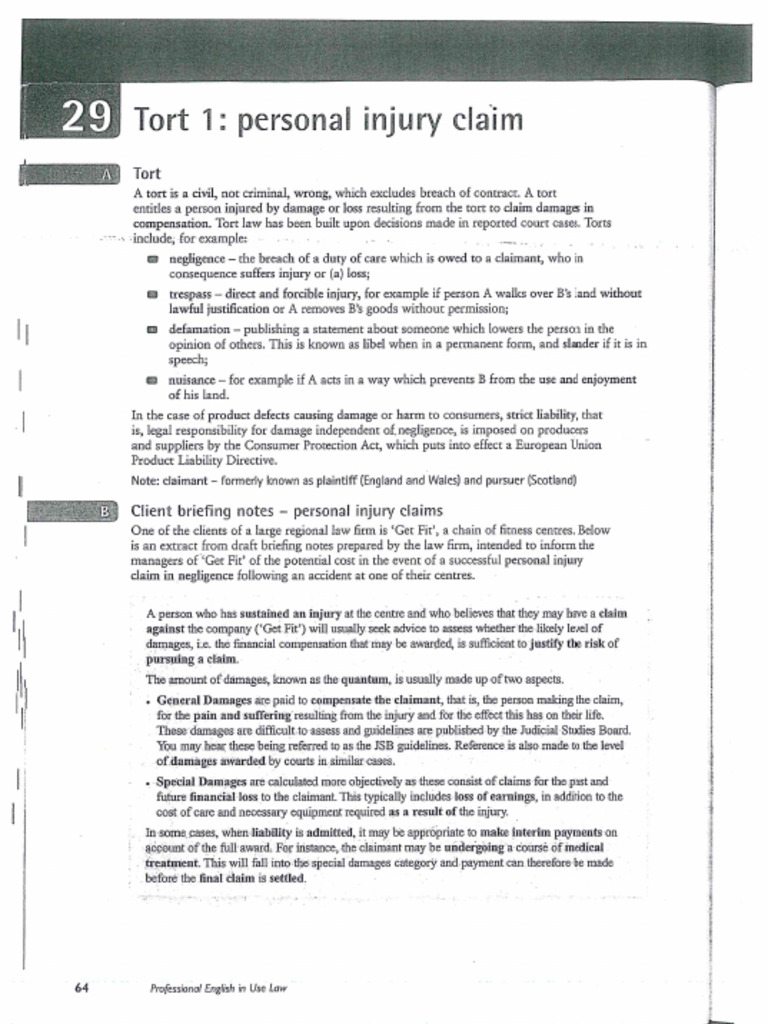 Tort Law | PDF
