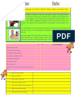 Read The Text and Say If The Statements Are True (T) or False (F) - If They Are False Correct Them. Then Answer The Questions